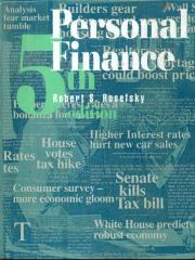Personal Finance pdf epub mobi 电子书 下载