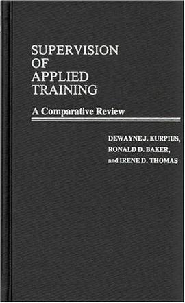 Supervision of Applied Training pdf epub mobi 电子书 下载