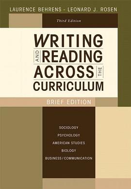 Writing and Reading Across the Curriculum pdf epub mobi 电子书 下载