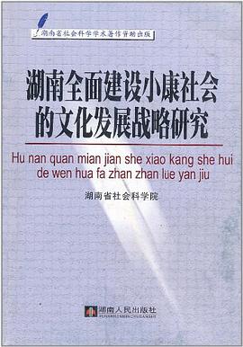 湖南全面建设小康社会的文化发展战略研究 pdf epub mobi 电子书 下载