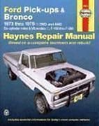 Ford Pick-ups and Bronco 2 and 4 W.D. 1973-79 Six Cylinder In-line and V8 Models Owner's Workshop Ma pdf epub mobi 电子书 下载