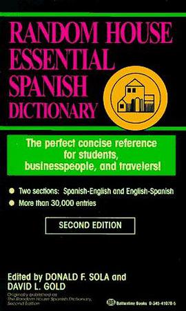 Random House Essential Spanish Dictionary pdf epub mobi 电子书 下载