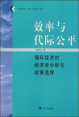 效率与代际公平 pdf epub mobi 电子书 下载