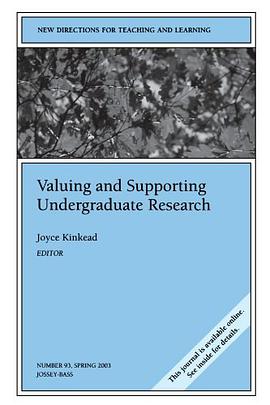 Valuing and Supporting Undergraduate Research pdf epub mobi 电子书 下载