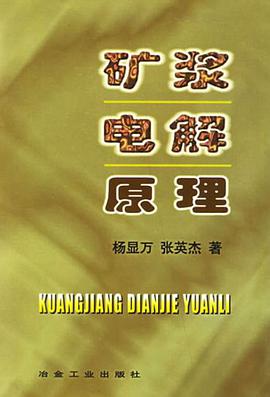 矿浆电解原理 pdf epub mobi 电子书 下载