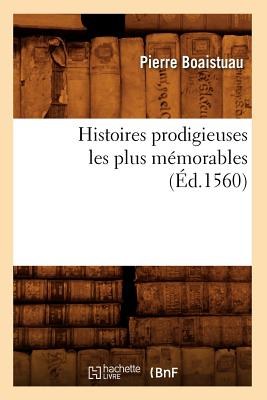 Histoires Prodigieuses Ed 1560 pdf epub mobi 电子书 下载