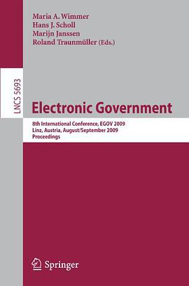 Electronic Government pdf epub mobi 电子书 下载