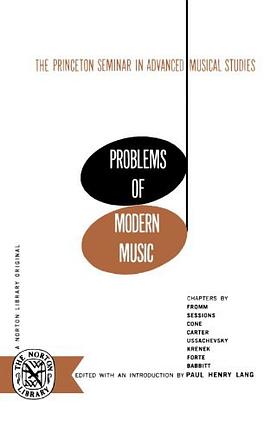 Problems of Modern Music pdf epub mobi 电子书 下载