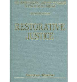 Restorative Justice pdf epub mobi 电子书 下载