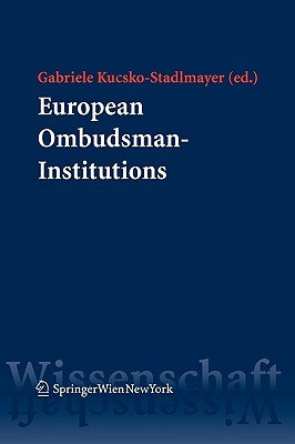 European Ombudsman-Institutions pdf epub mobi 电子书 下载