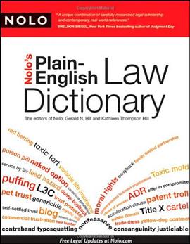 Nolo's Plain-English Law Dictionary pdf epub mobi 电子书 下载