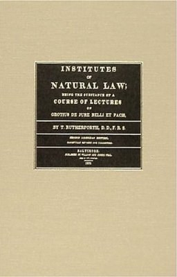 Institutes of Natural Law pdf epub mobi 电子书 下载