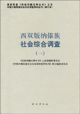 西双版纳傣族社会综合调查 pdf epub mobi 电子书 下载