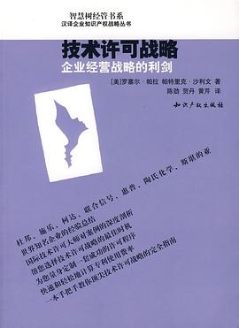 技术许可战略 pdf epub mobi 电子书 下载