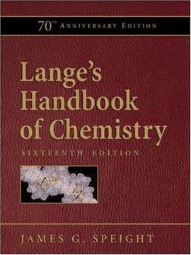 Lange's Handbook of Chemistry pdf epub mobi 电子书 下载