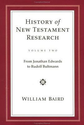 The History of New Testament Research pdf epub mobi 電子書 下載