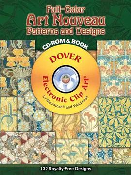 Full-Color Art Nouveau Patterns and Designs CD-ROM and Book