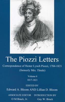 The Piozzi Letters pdf epub mobi 电子书 下载