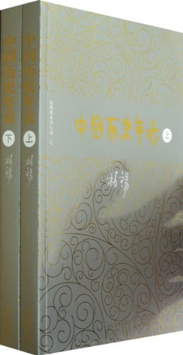 中国历史年表 pdf epub mobi 电子书 下载