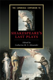 The Cambridge Companion to Shakespeare's Last Plays pdf epub mobi 电子书 下载