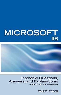 Microsoft IIS Interview Questions pdf epub mobi 电子书 下载
