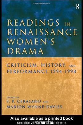 Readings in Renaissance Women's Drama pdf epub mobi 电子书 下载