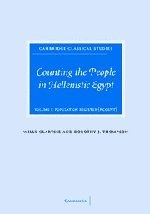 Counting the People in Hellenistic Egypt pdf epub mobi 电子书 下载