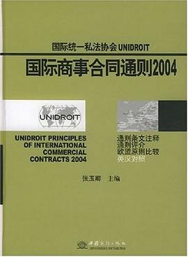 国际统一私法协会UNIDROIT国际商事合同通则2004 pdf epub mobi 电子书 下载