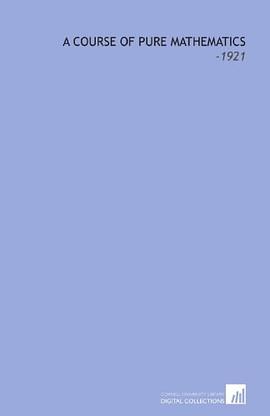 A Course of Pure Mathematics pdf epub mobi 下载