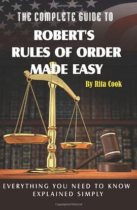 Complete Guide to Robert's Rules of Order Made Easy pdf epub mobi 电子书 下载