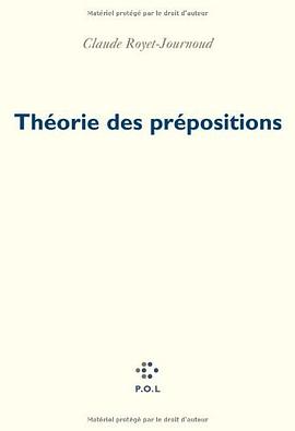 Théorie des prépositions pdf epub mobi 电子书 下载