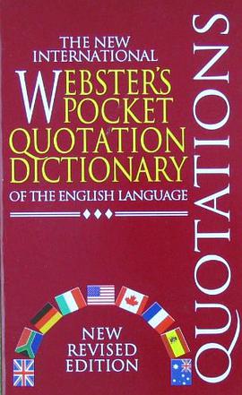 The new international Websters pocket quotation dictionary of the English language pdf epub mobi 电子书 下载