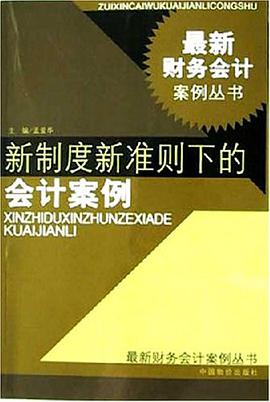新制度新准则下的会计案例