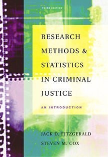 Research Methods and Statistics in Criminal Justice pdf epub mobi 电子书 下载