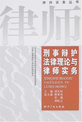 刑事辩护法律理论与律师实务 pdf epub mobi 电子书 下载