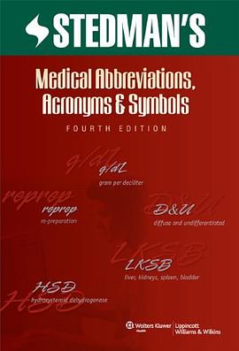 Stedman's Medical Abbreviations, Acronyms and Symbols, on CD-ROM pdf epub mobi 电子书 下载