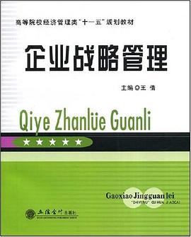 企业战略管理 pdf epub mobi 电子书 下载