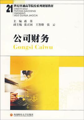 公司财务 pdf epub mobi 电子书 下载