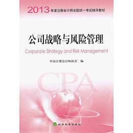 2013年度注册会计师全国统一考试辅导教材：公司战略与风险管理 pdf epub mobi 电子书 下载