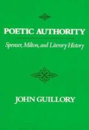 Poetic Authority pdf epub mobi 电子书 下载