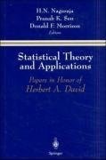 Statistical Theory and Applications pdf epub mobi 电子书 下载