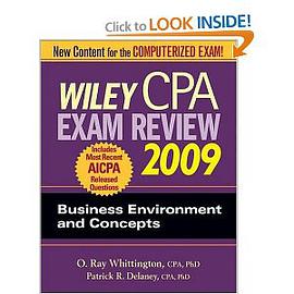 Wiley CPA Exam Review 2009 pdf epub mobi 电子书 下载