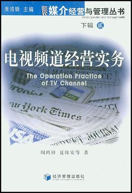 电视频道经营实务 pdf epub mobi 电子书 下载