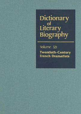 Dictionary of Literary Biography pdf epub mobi 电子书 下载