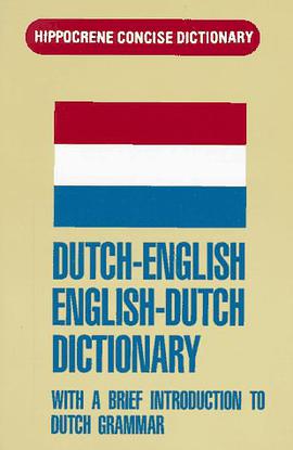 Dutch-English/English-Dutch Concise Dictionary pdf epub mobi 电子书 下载