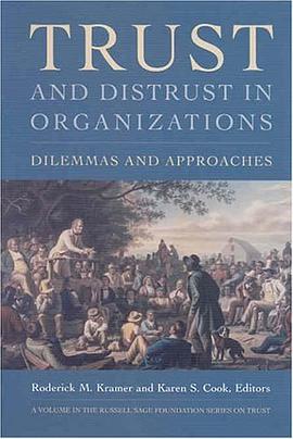 Trust and Distrust in Organizations pdf epub mobi 电子书 下载