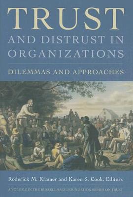 Trust and Distrust in Organizations pdf epub mobi 电子书 下载