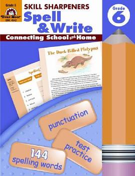 Skill Sharpeners Spell & Write, Grade 6 pdf epub mobi 电子书 下载