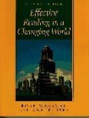 Effective Reading in a Changing World