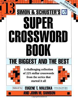 Simon & Schuster's Super Crossword Book Series 13 pdf epub mobi 电子书 下载